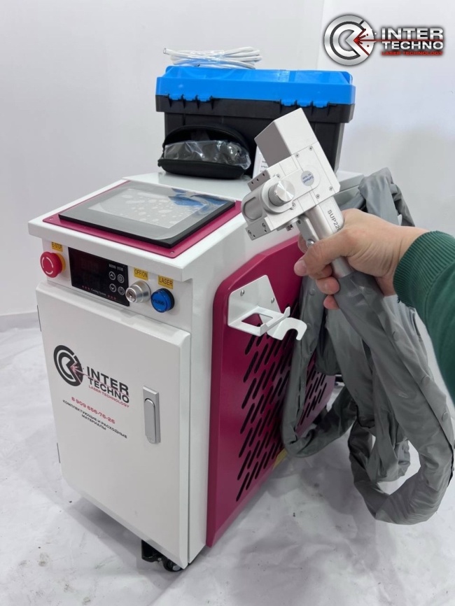 Ручной пистолет лазерной чистки SUP22C фото 2